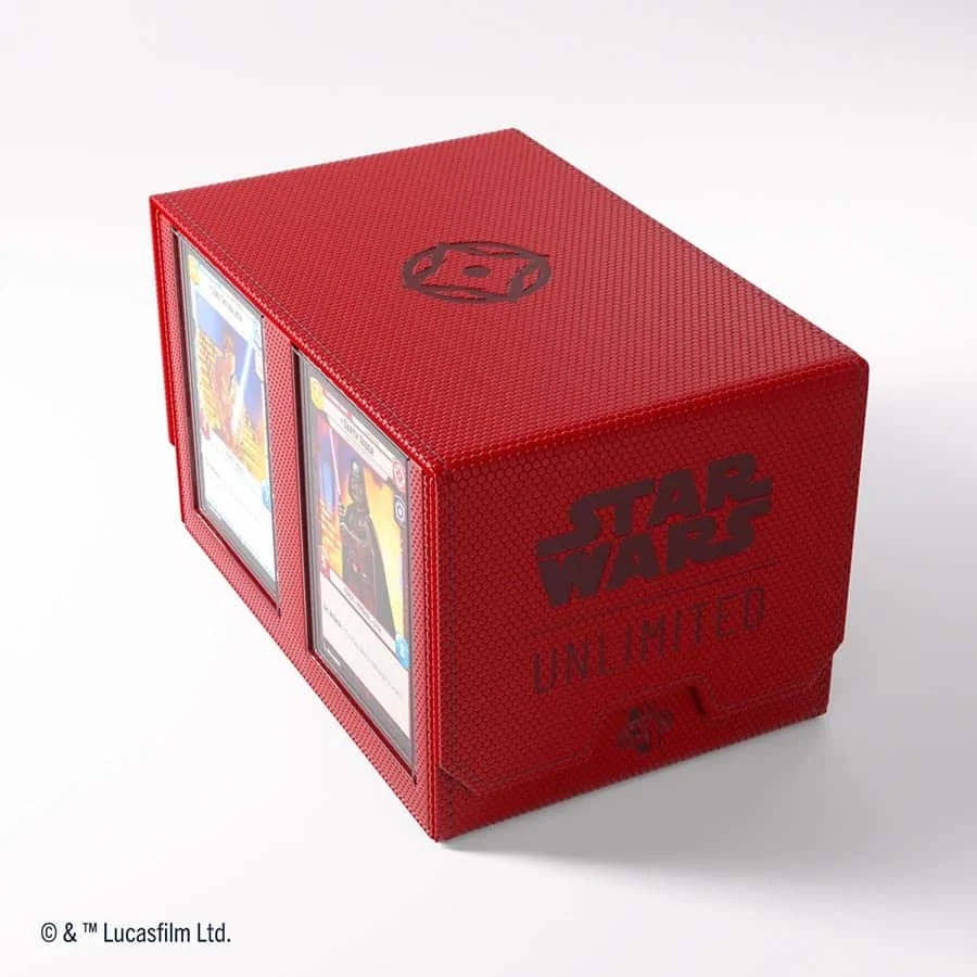 GAMEGENIC: STAR WARS: UNLIMITED: DOUBLE DECK POD: RED