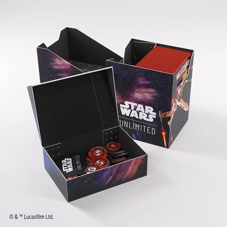 GAMEGENIC: STAR WARS: UNLIMITED: SOFT CRATE: X-WING AND TIE FIGHTER