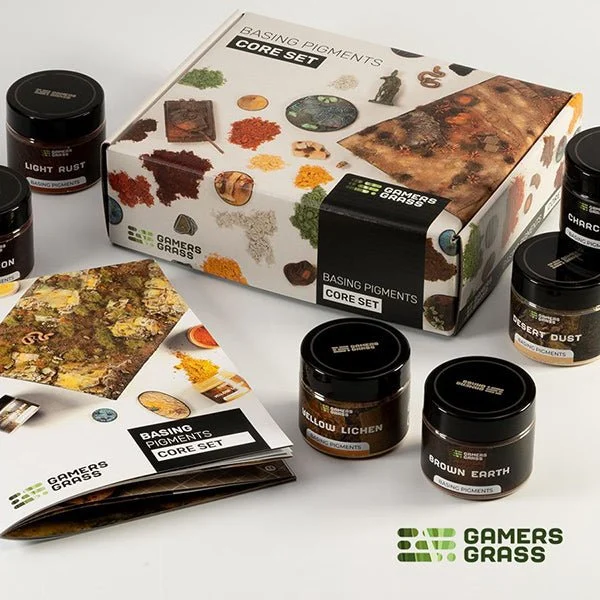Gamers Grass Pigments: Basing Pigments Core Set (9 Pigments)