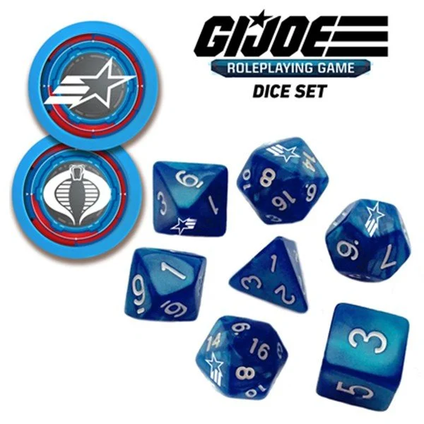 GI JOE RPG Dice Set