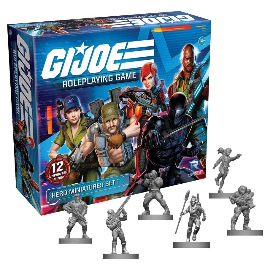 GI JOE RPG Hero Miniatures Set 1