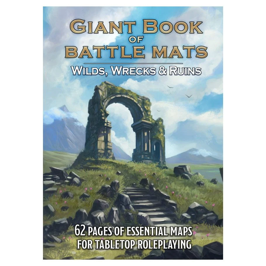 Giant Book of Battle Mats Wilds, Wrecks & Ruins