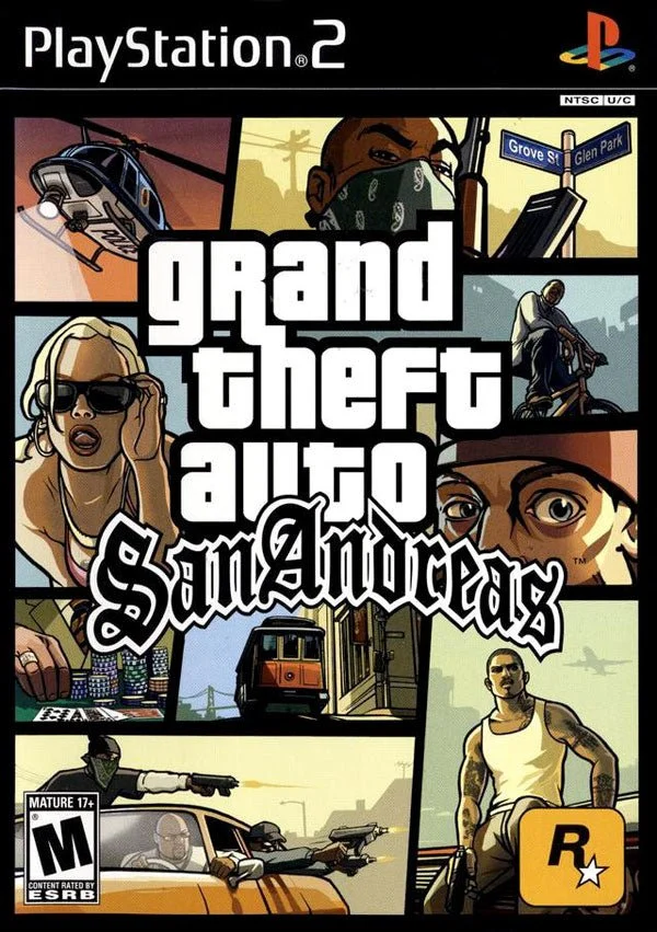 Grand Theft Auto San Andreas (PS2)