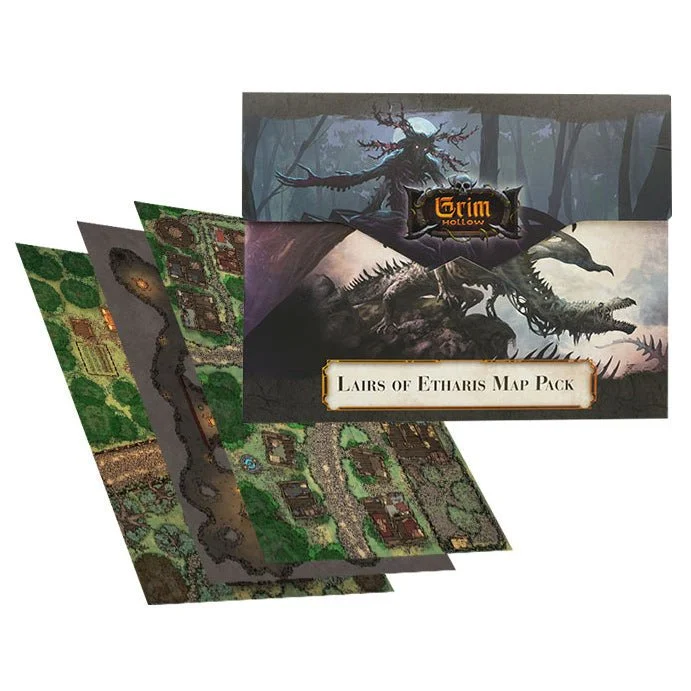 Grim Hollow Lairs of Etharis Map Pack 5e