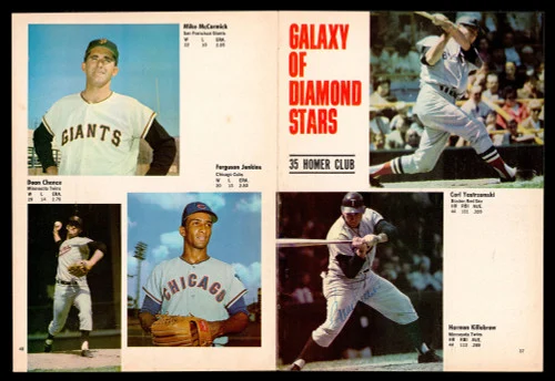 Harmon Killebrew, Jim Wynn & Jim Lonborg Autographed 8.5x11.5 Magazine Page Photo SKU #236208