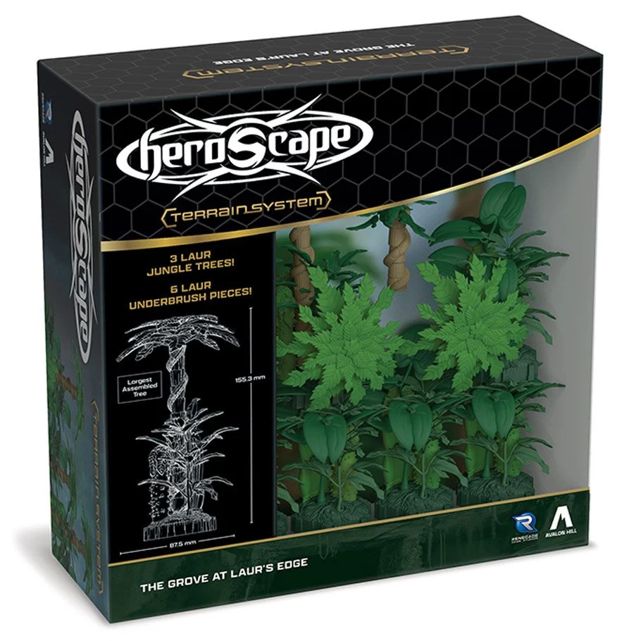 Heroscape The Grove at Laur’s Edge Terrain Expansion