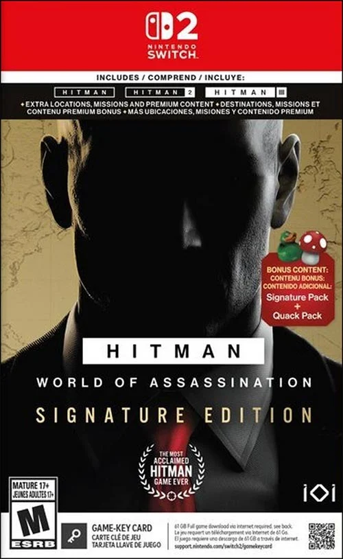 Hitman: World of Assassination Signature Edition (Game-Key Card) (SWI2)