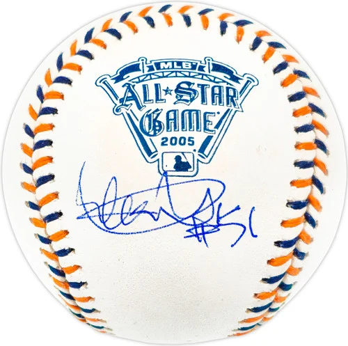 Ichiro Suzuki Autographed Official 2005 All Star Game Logo MLB Game Baseball Seattle Mariners "#51" IS Holo & Beckett BAS Witness QR Stock #238325