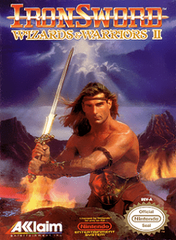 Iron Sword Wizards and Warriors II (NES)