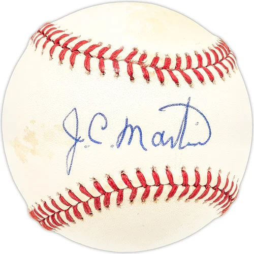 J.C. Martin Autographed Official NL Baseball New York Mets SKU #227477