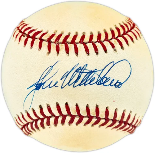 John Wetteland Autographed Official AL Baseball New York Yankees Beckett BAS QR #BU87231