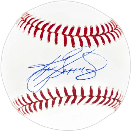 Ken Griffey Jr. Autographed Official MLB Baseball Seattle Mariners Beckett BAS Witness Stock #252425