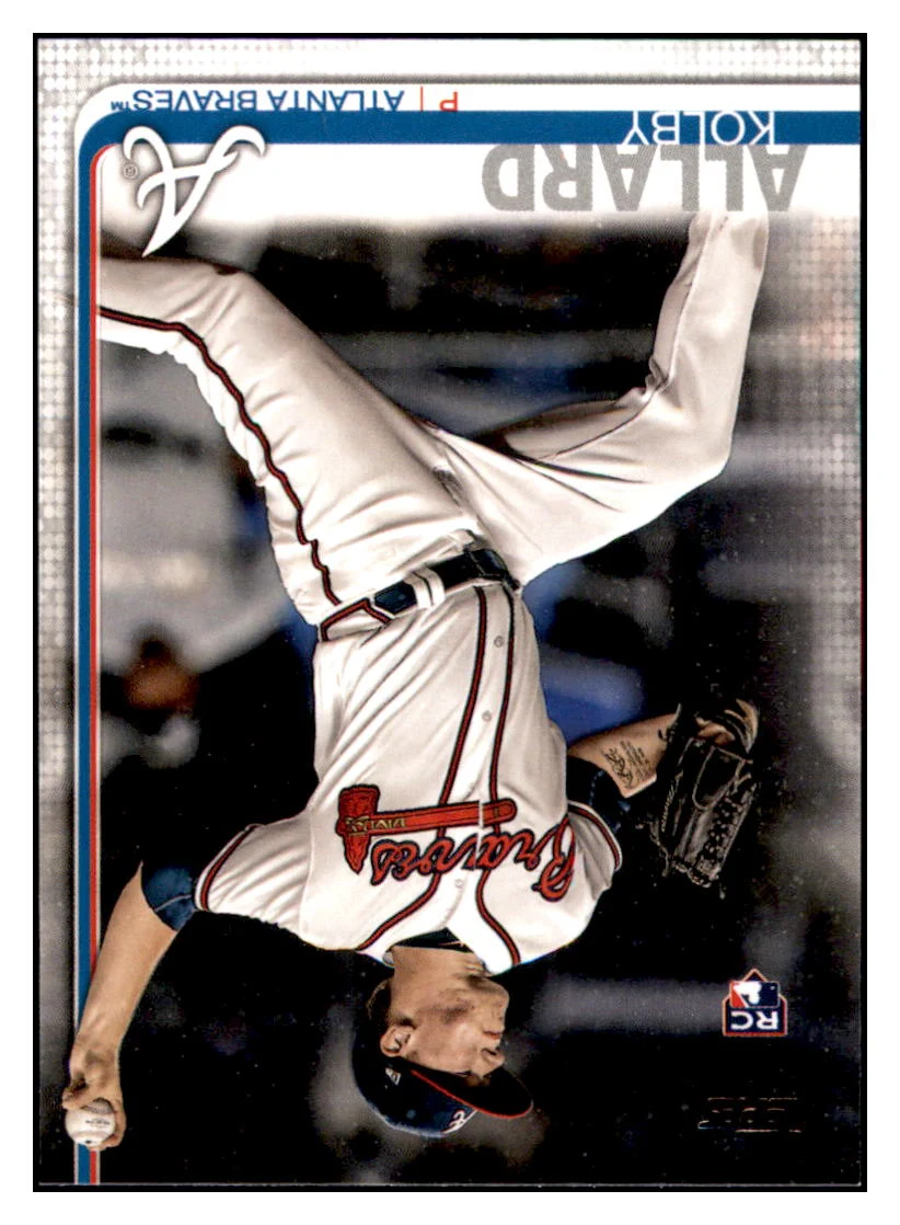 Kolby Allard RC 2019 Topps Atlanta Braves Baseball Card NMBU4
