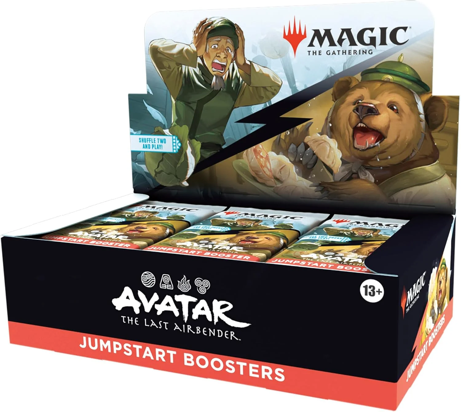 Magic: The Gathering Avatar: The Last Airbender Jumpstart Booster Box - 24 Packs - 2-Player Card Game