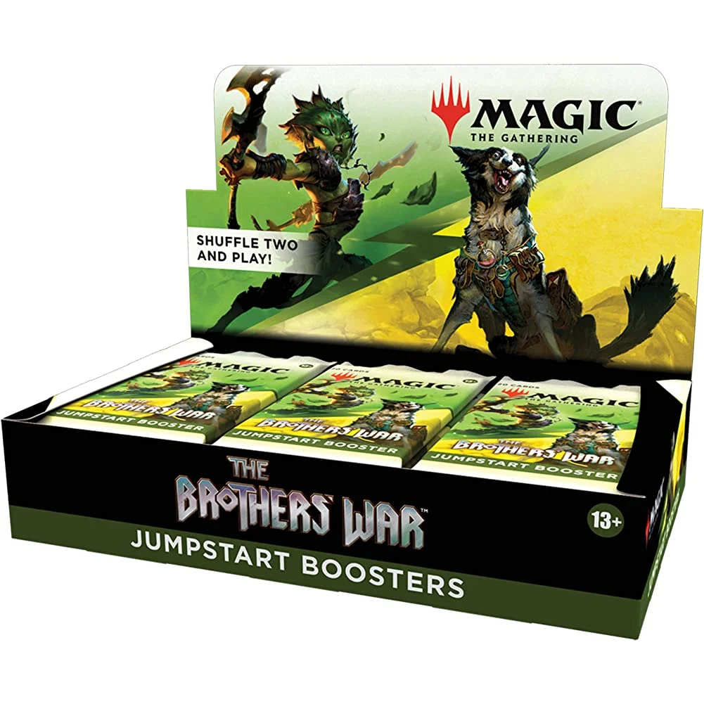Magic: The Gathering The Brothers War Jumpstart Booster Box | 18 Packs (360 Magic Cards)