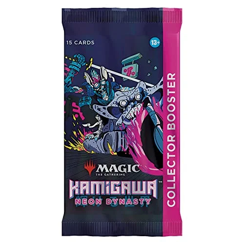 Magic: The Gathering Collector Booster Pack Lot MTG Kamigawa Neon Dynasty