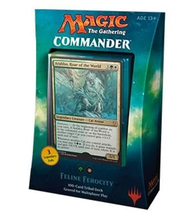 Magic the Gathering: Commander 2017 Deck - Feline Ferocity