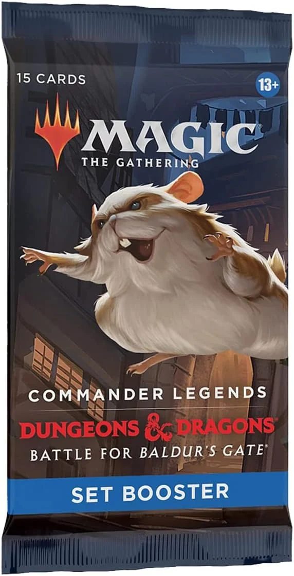 Magic The Gathering D&D Battle for Baldur's Gate Commander Legends Set Booster PACK