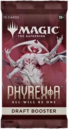 Magic: the Gathering Draft Booster Pack Lot MTG Phyrexia all will be one Individual Pack