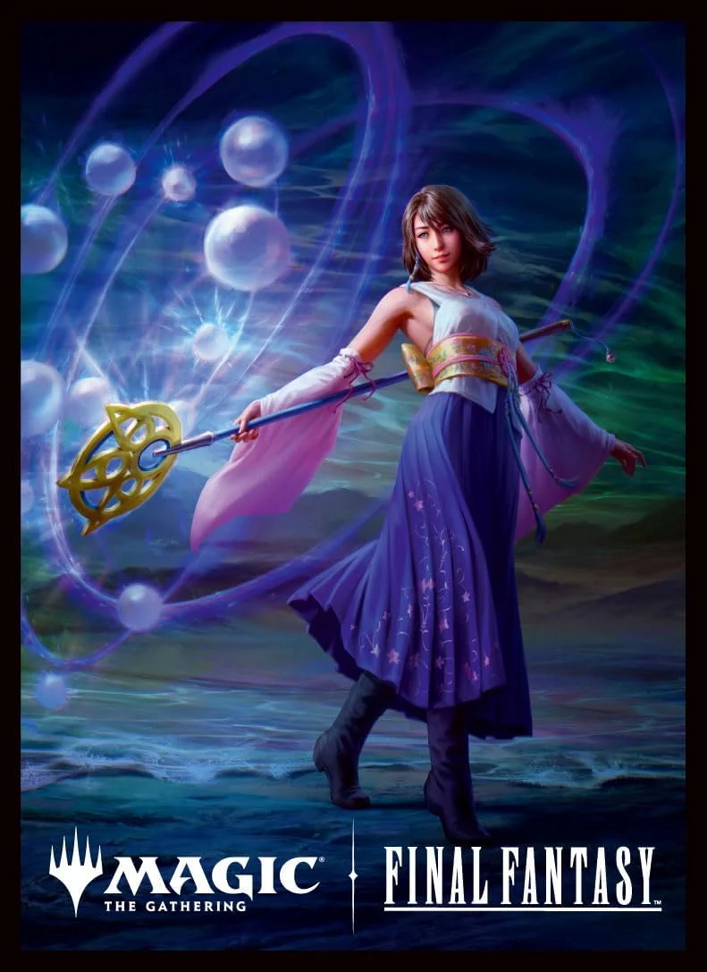 Magic: The Gathering - Final Fantasy Players Card Sleeve Secret Lair Drop Yuna's Holy Magic (MFS-42)
