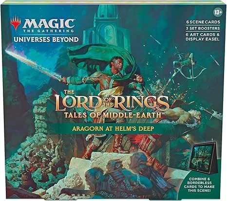 Magic: The Gathering - Lord of the Rings: Tales of Middle-earth Scene Box - Aragorn at Helm’s Deep