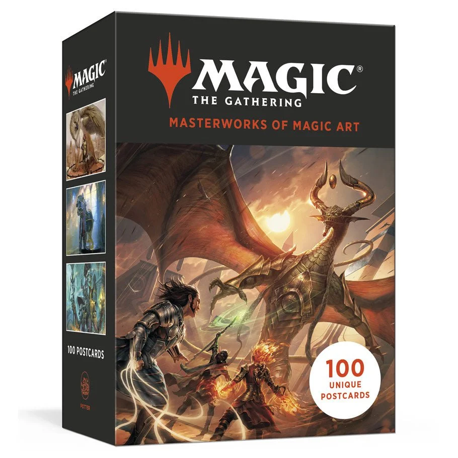 Magic the Gathering Masterworks of Magic Art Postcard Set