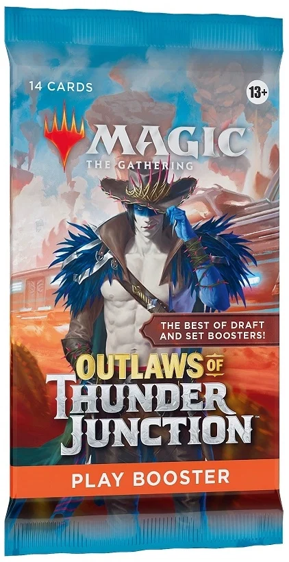 MAGIC THE GATHERING: OUTLAWS OF THUNDER JUNCTION PLAY BOOSTER PACK (3 PACKS)