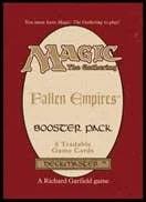 MAGIC: The Gathering Players Card Sleeve RETRO CORE Fallen Empires MTGS-252
