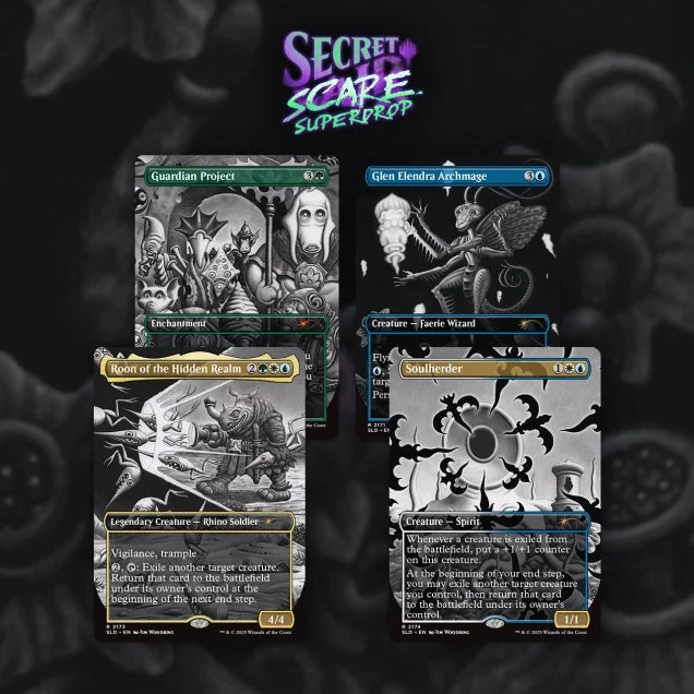 Magic the Gathering Secret Lair Dreaming Darkly (Foil)