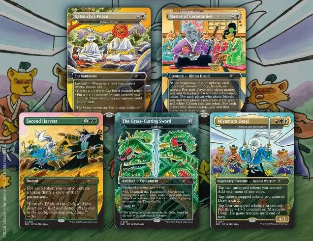 Magic the Gathering Secret Lair Featuring: Stan Sakai (Foil)