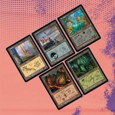 Magic: The Gathering Secret Lair: Post Malone: The Lands (Non-Foil Edition)