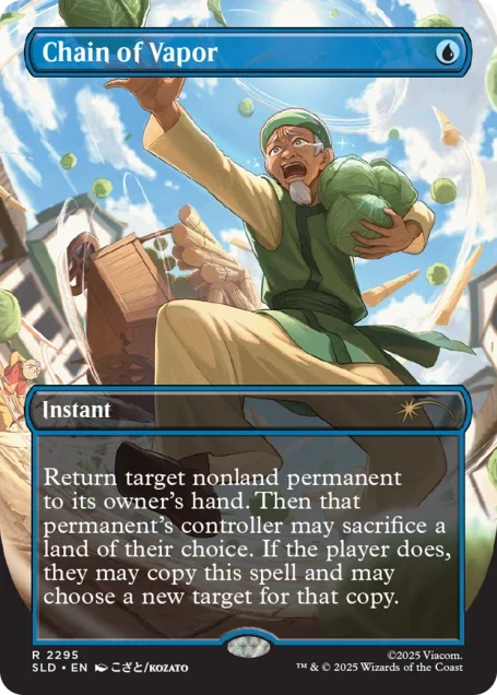 Magic The Gathering Secret Lair x Avatar: The Last Airbender - My Cabbages! (Foil Edition)