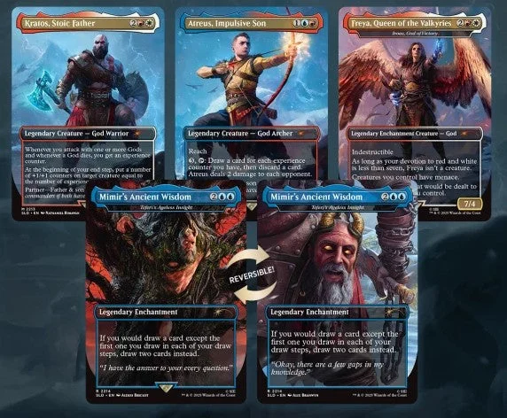 Magic the Gathering Secret Lair x God of War: Norse (Foil)