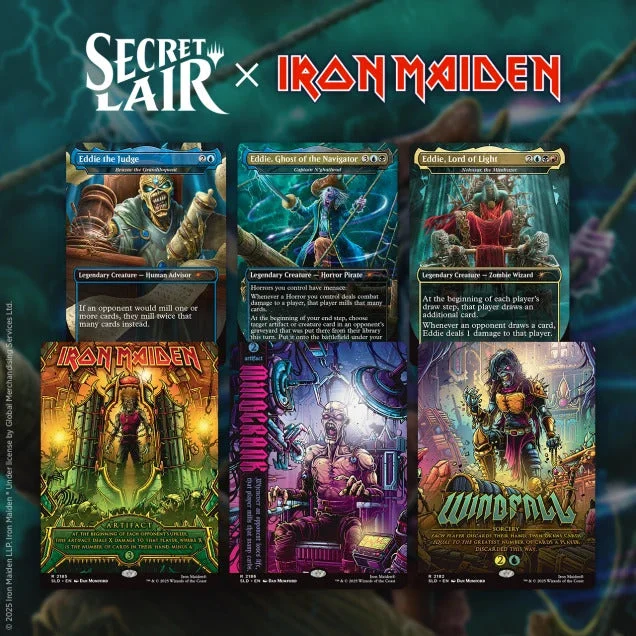 Magic the Gathering Secret Lair x Iron Maiden: Eddie Unchained (Foil)