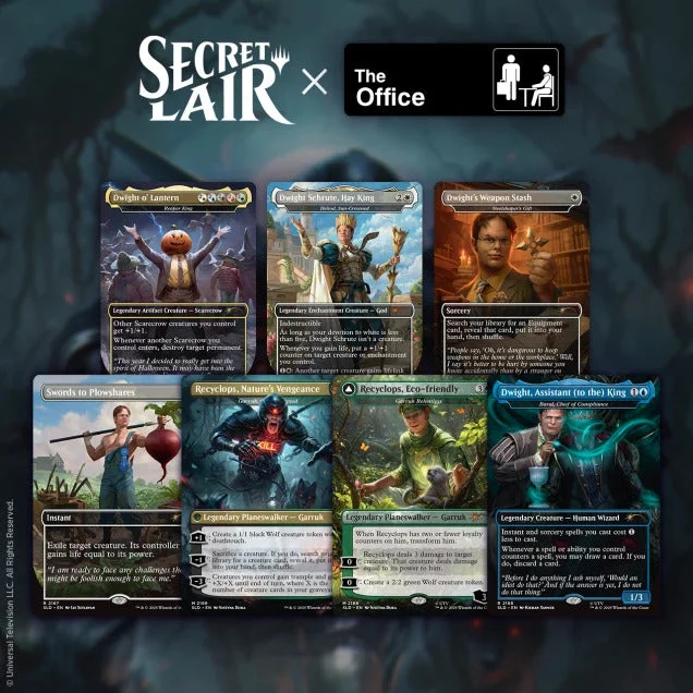 Magic the Gathering Secret Lair x The Office: Dwight's Destiny (Foil)