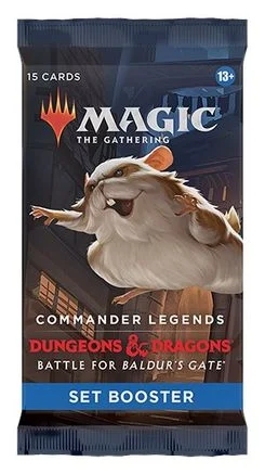 Magic: the Gathering Set Booster Pack Lot MTG Battle for Baldurs Gate