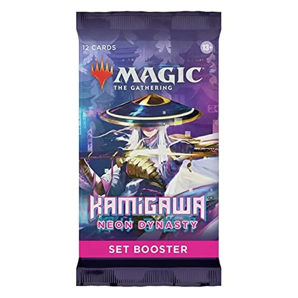 Magic: The Gathering Set Booster Pack MTG Kamigawa Neon Dynasty