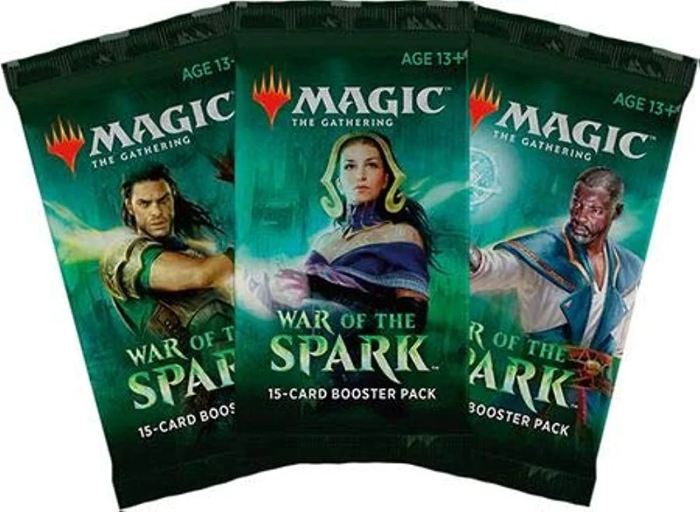Magic The Gathering War of The Spark 3 Booster Packs