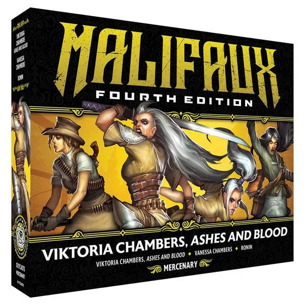 Malifaux 4th Ed Viktoria Chambers, Ashes and Blood