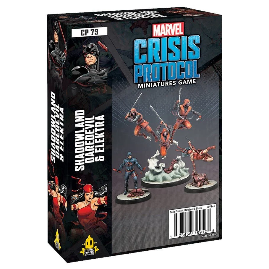 Marvel Crisis Protocol Shadowland Daredevil and Elektra
