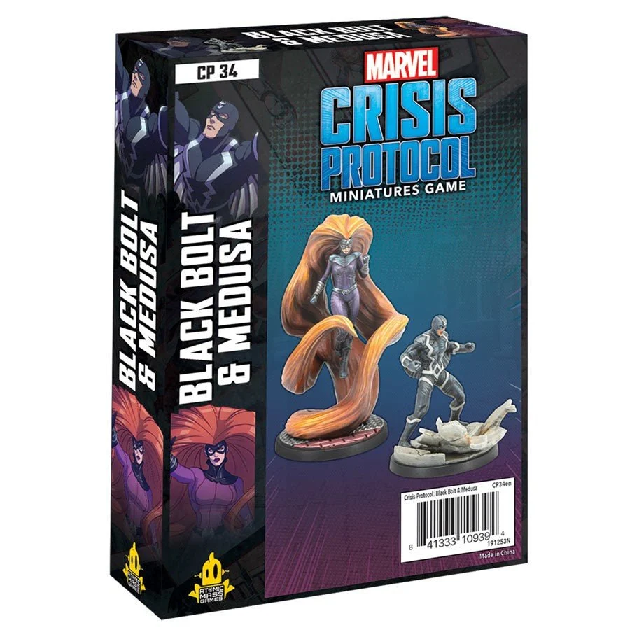 Marvel Crisis ProtocolBlack Bolt and Medusa Pack