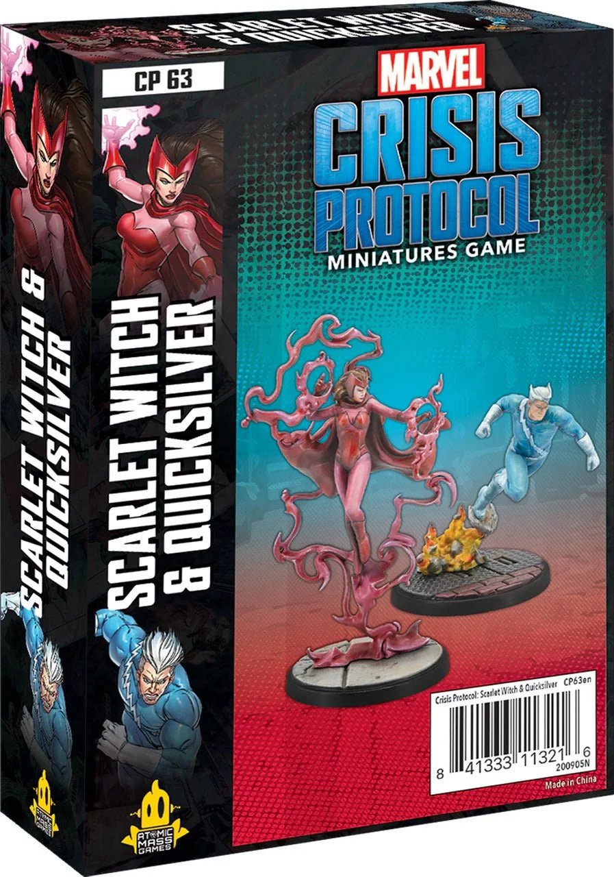 Marvel Crisis ProtocolScarlet Witch & Quicksilver Character Pack