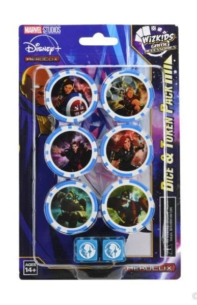 Marvel Heroclix Disney Plus Dice and Token Pack