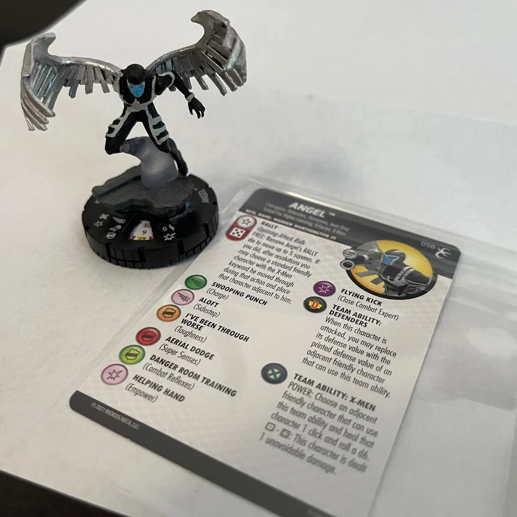 Marvel Heroclix X-Men Rise and Fall Angel#058