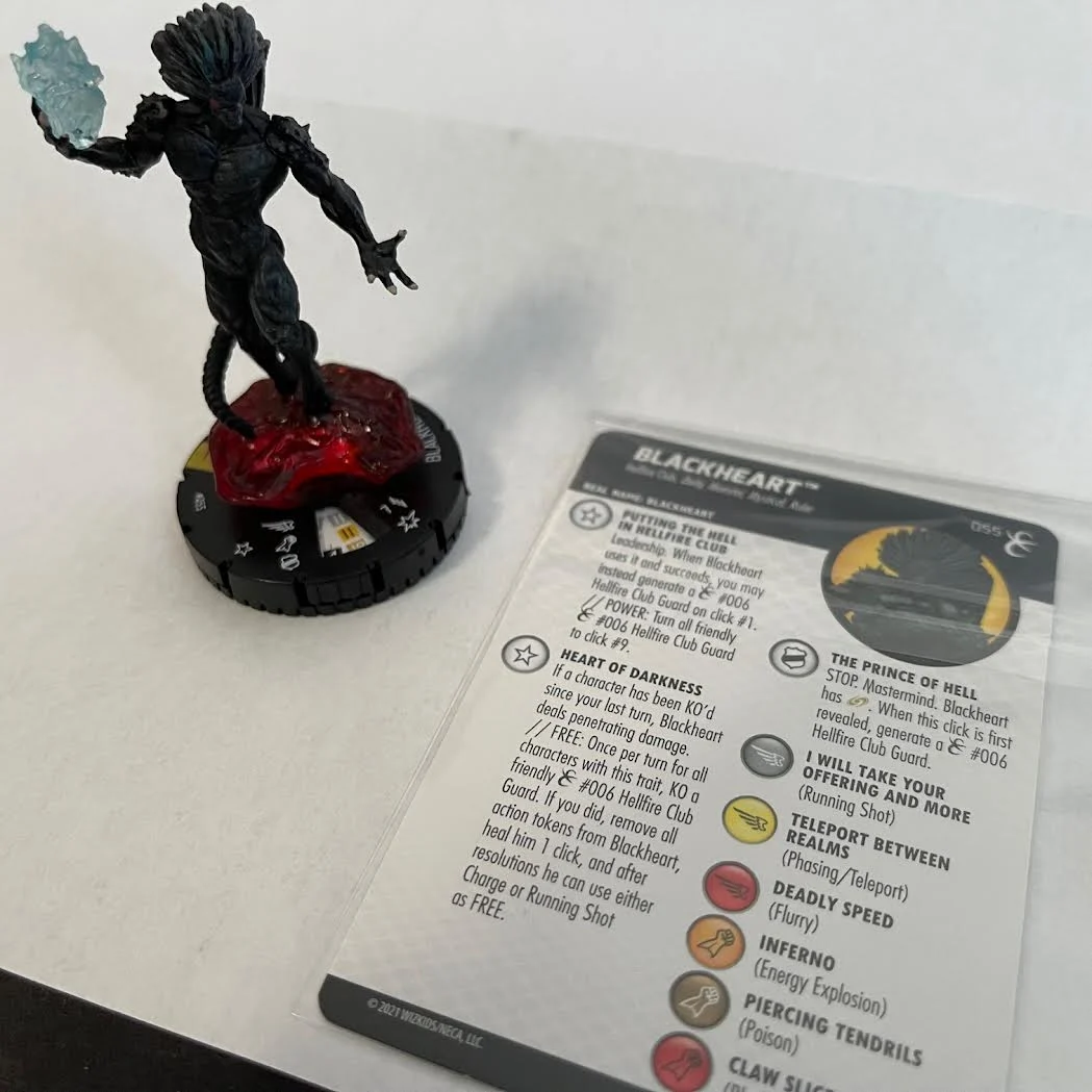 Marvel Heroclix X-Men Rise and Fall Blackheart #055