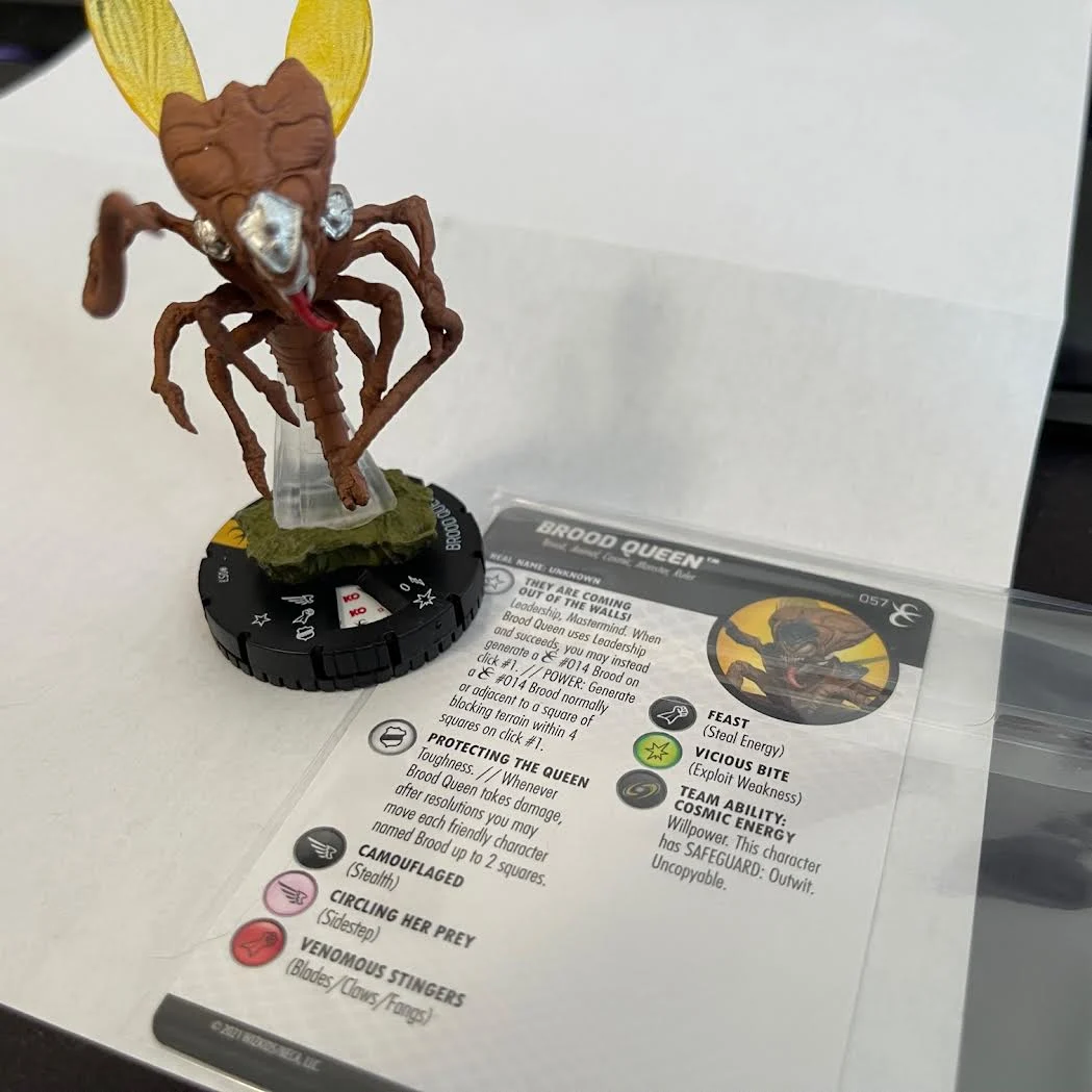 Marvel Heroclix X-Men Rise and Fall Brood Queen #057