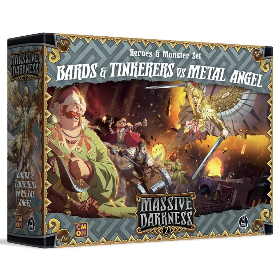 Massive Darkness 2 Bards and Tinkerers vs Metal Angel