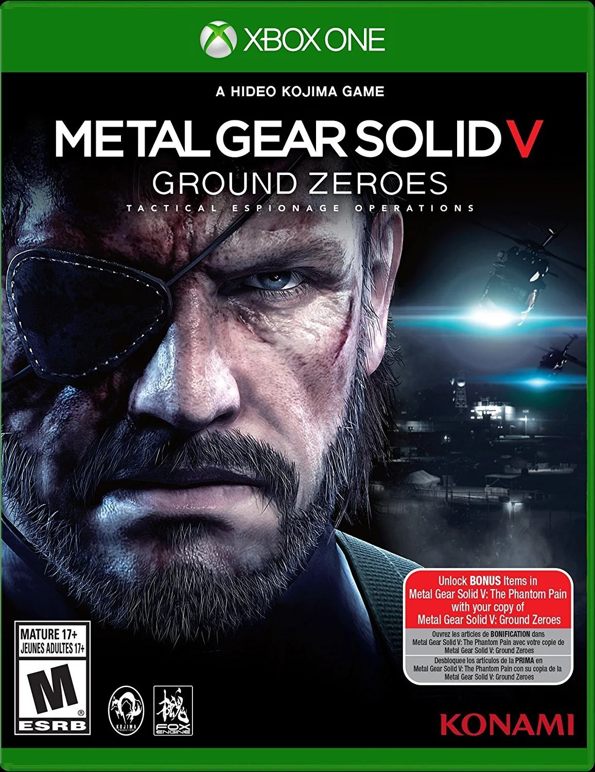 Metal Gear Solid 5 Ground Zeroes(XB1)
