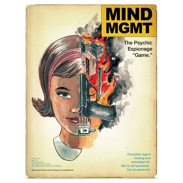 MIND MGMT The Psychic Espionage Game