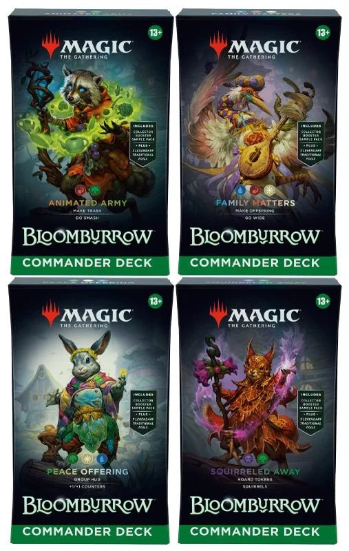 MTG Bloomburrow Commander Deck
